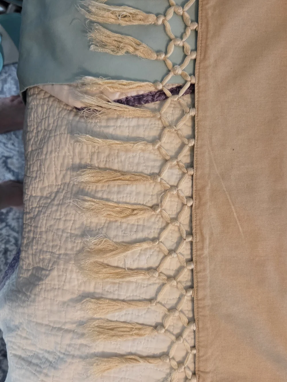 Pottery Barn Paisley Medallion Sheet Set - Teal, Coral & Cream